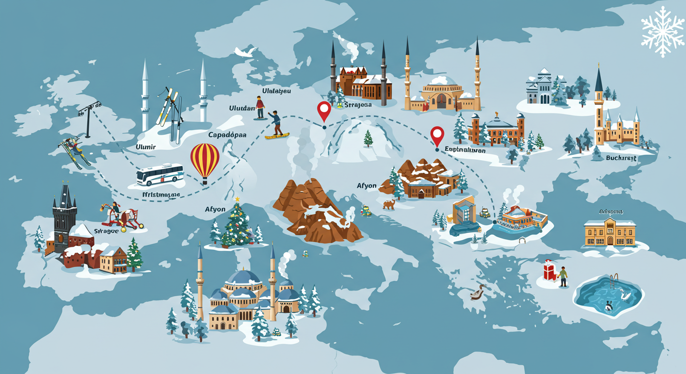 İzmir Çıkışlı En İyi Kış Destinasyonları: Yurt İçi ve Yurt Dışı Alternatifler | Urlalı Travel